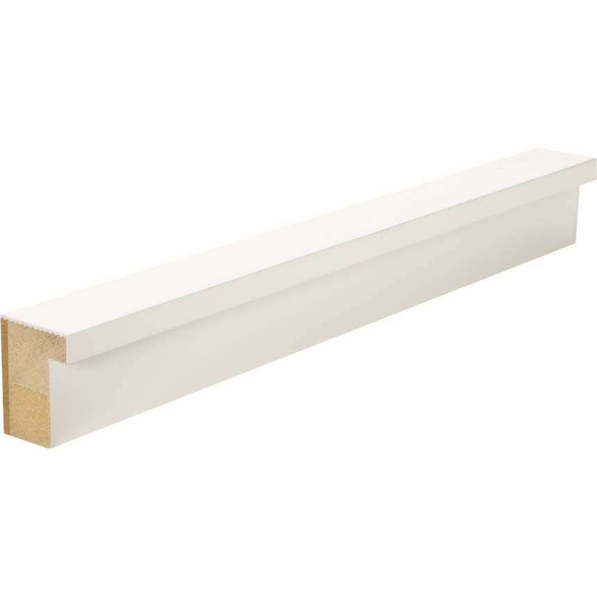 Jasper II 1 1/8" Cube White