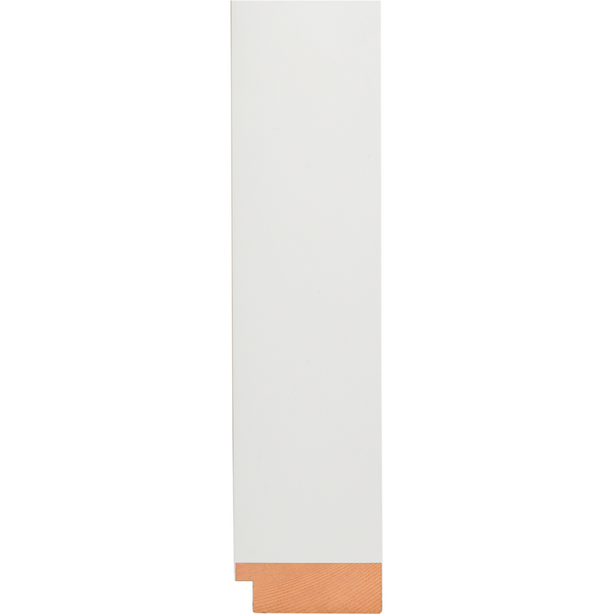 Jasper White Flat 2 1/2"