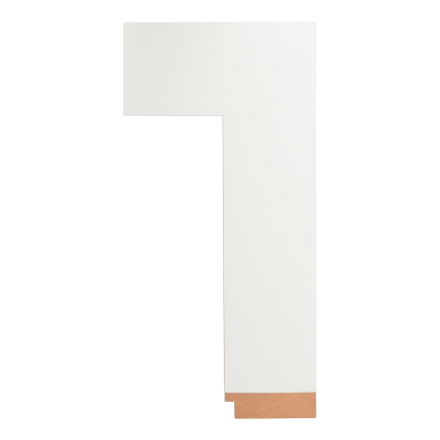 Jasper White Flat 3"
