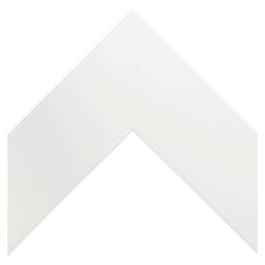 Jasper White Flat 3"
