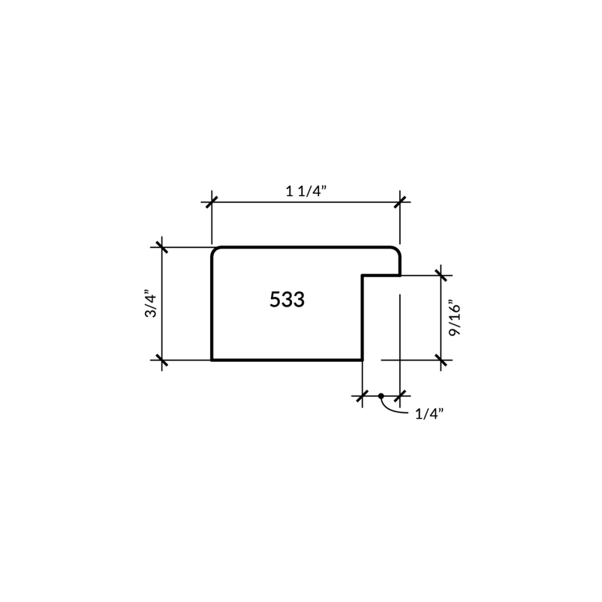 Milo Maple 1 1/4"