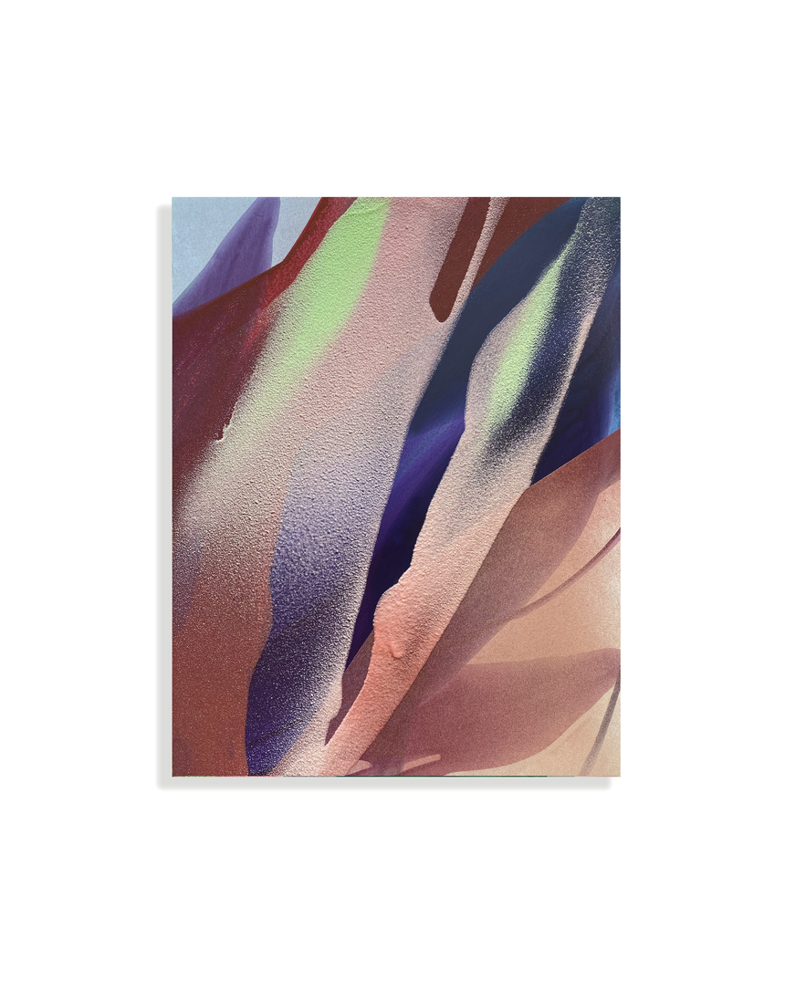 Sold | Sand Flower, Violet - 11 x 14"